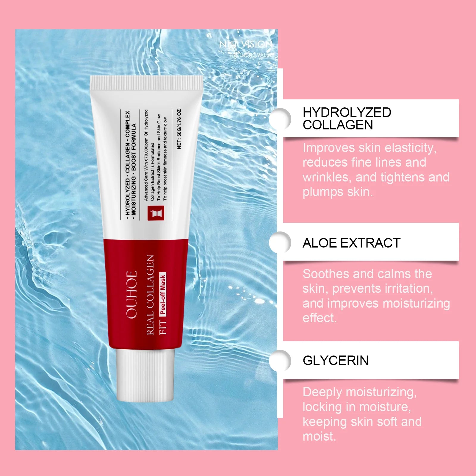 Collagen Peel-Off & Overnight Wrapping Mask – Hydrating K-Beauty Care - yourelevatedwellness