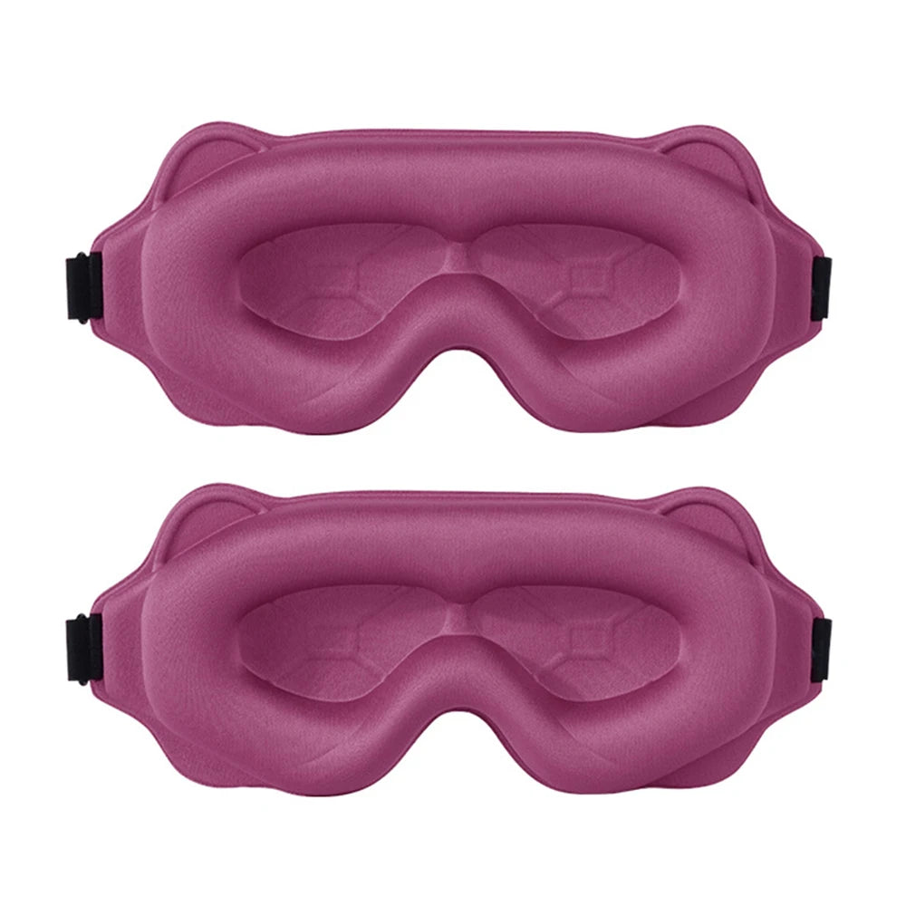 3D Soft Sleep Mask for Travel - yourelevatedwellness