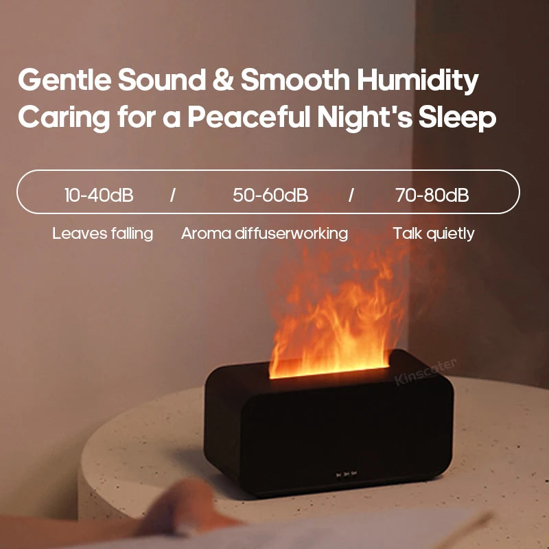 Mini Flame LED Aromatherapy Diffuser - yourelevatedwellness