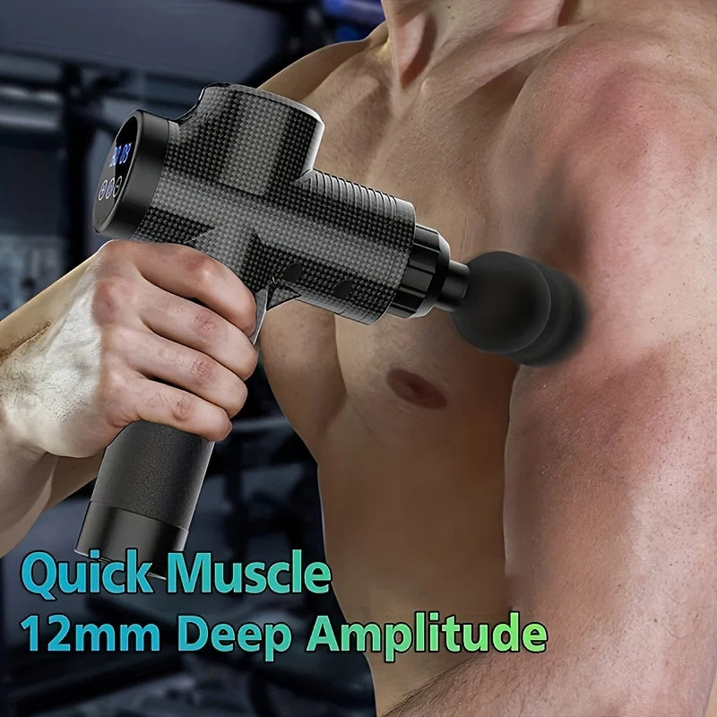 Electric Fascia Massage Gun for Deep Muscle Relief - yourelevatedwellness