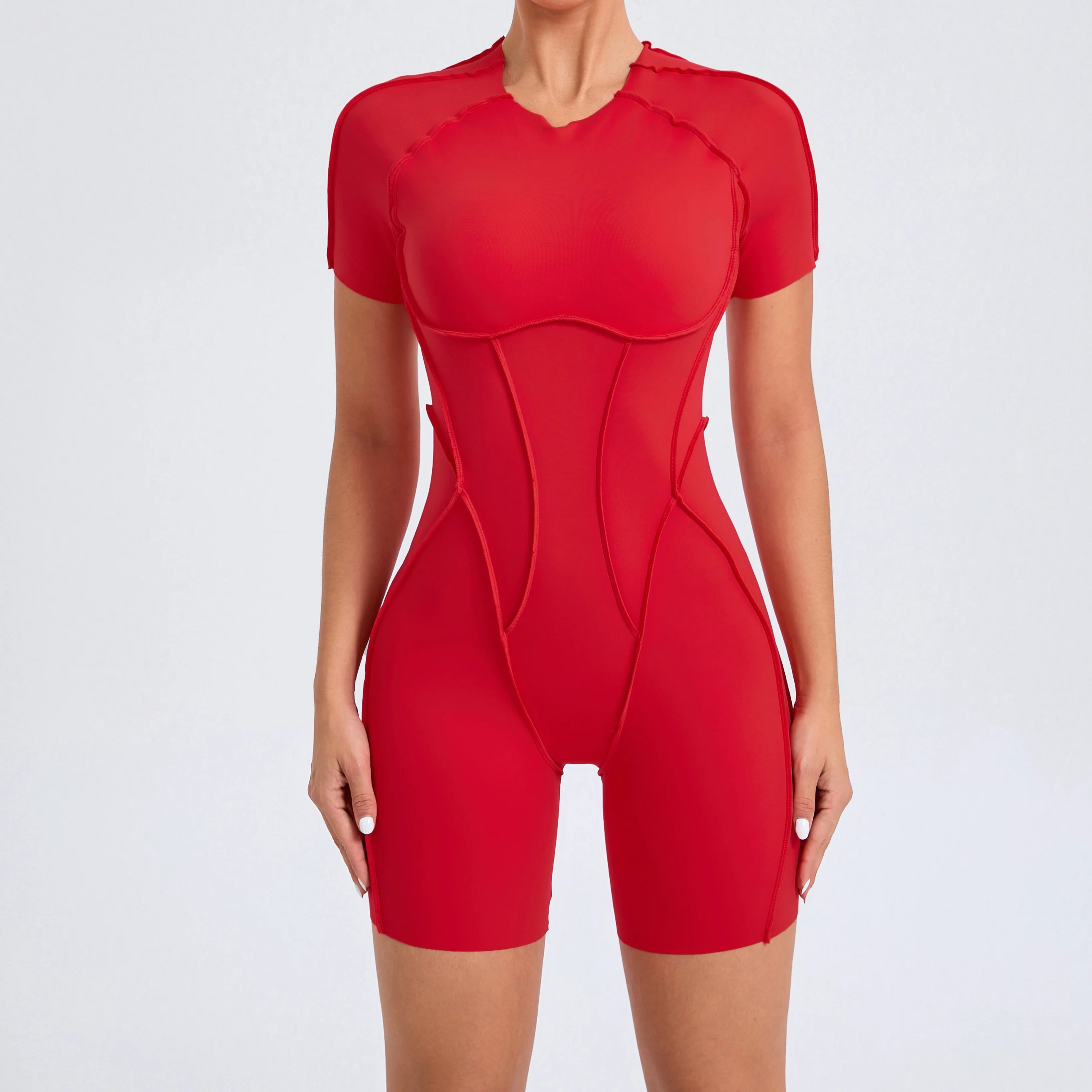 Women’s Backless Scrunch Booty Jumpsuit - yourelevatedwellness