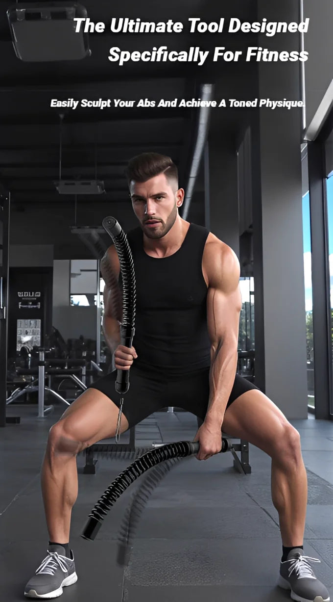 Ergonomic Strength Training Bar – Biceps & Triceps Muscle Trainer - yourelevatedwellness