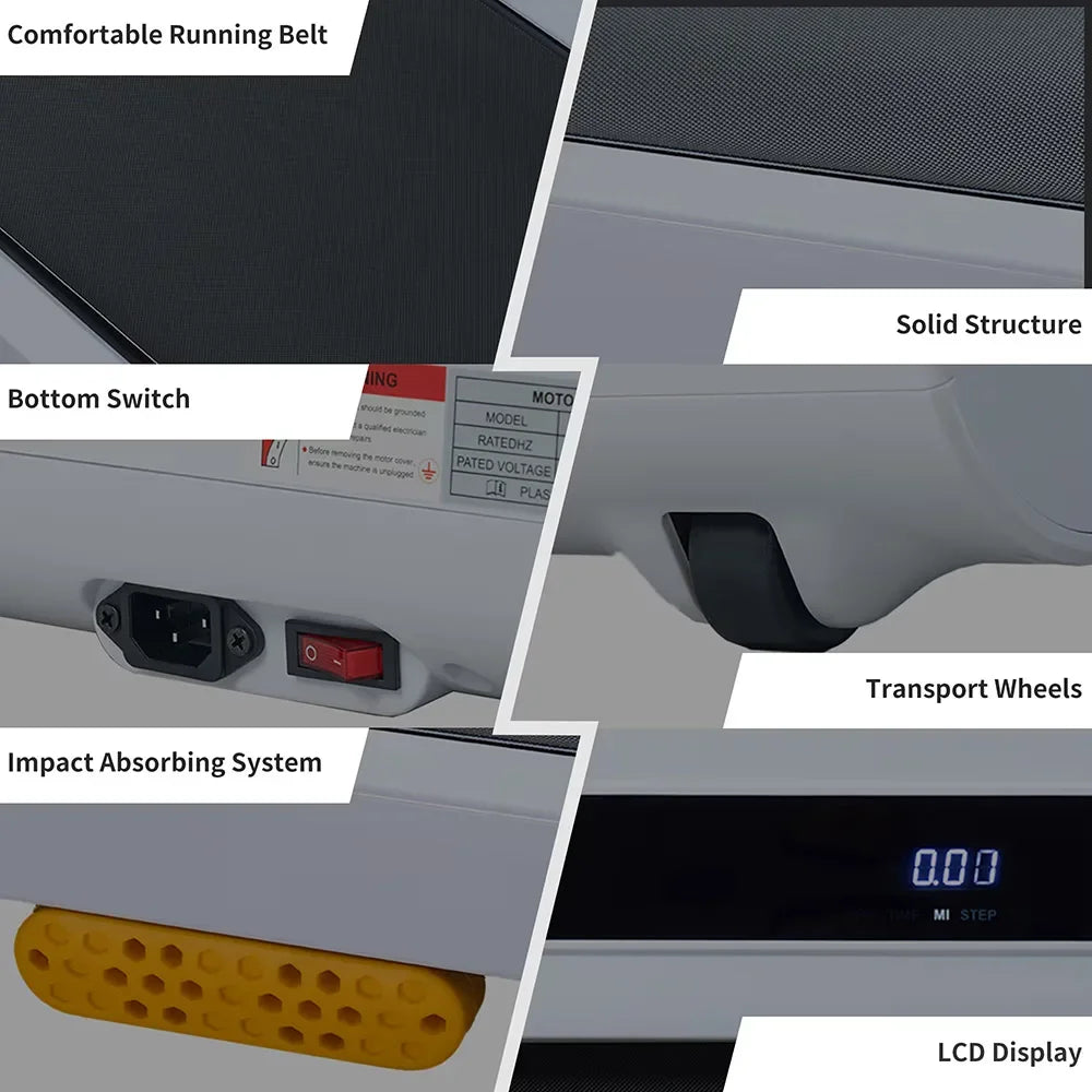 High-Efficiency Brushless Motor Treadmill - yourelevatedwellness