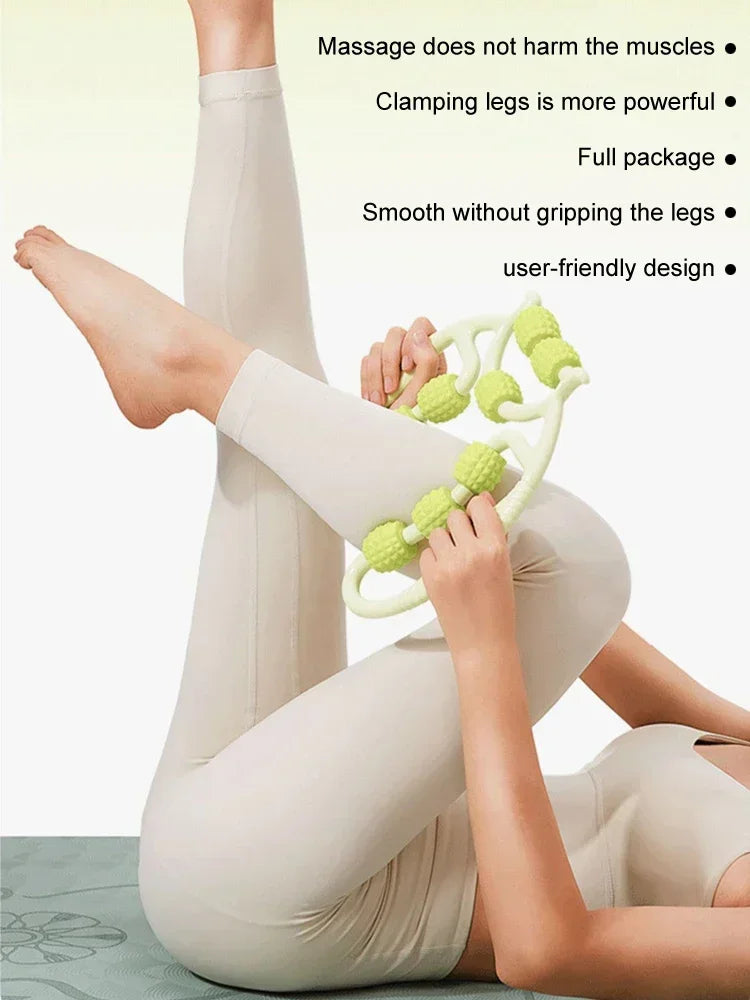 12-Wheel Leg & Thigh Massage Roller - yourelevatedwellness