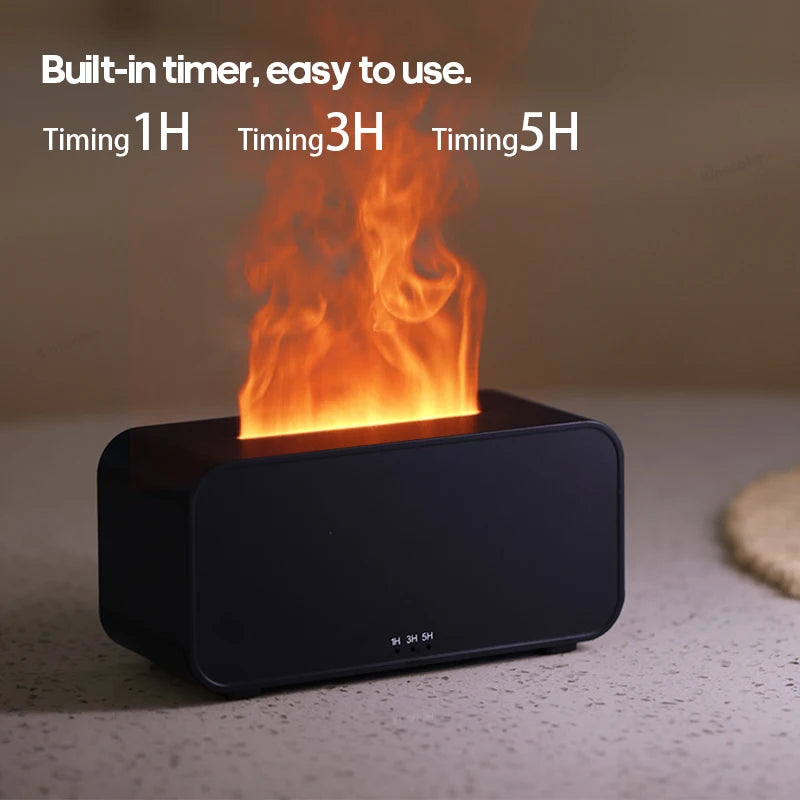 Mini Flame LED Aromatherapy Diffuser - yourelevatedwellness