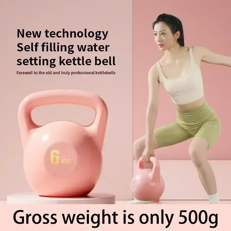 Adjustable water dumbbell filled with water
