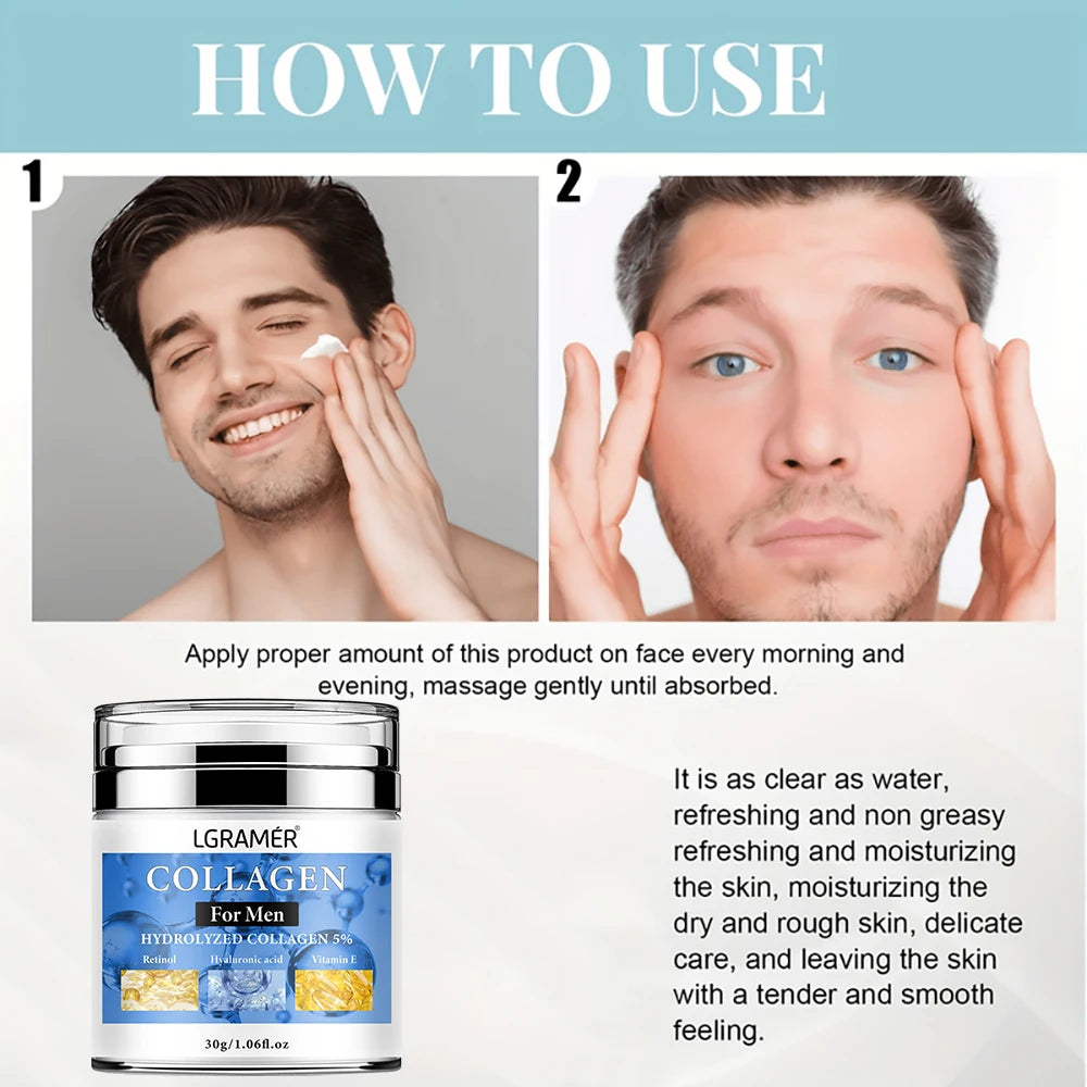 Men’s Anti-Wrinkle Face & Neck Cream - yourelevatedwellness